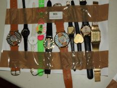 *Ten Assorted Fashion Watches (As Per Photograph)