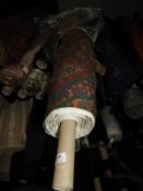 *Roll of Traditional Pattern Upholstery Fabric