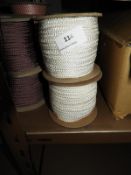 *Four Rolls of Coloured Braid (As Per Photograph)