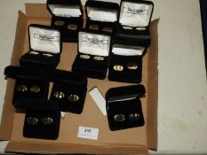 *Ten Pairs Pierre Cardin Gents Cufflinks