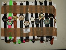 *Ten Assorted Fashion Watches (As Per Photograph)