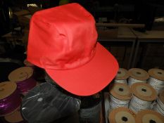 *Ten Red Baseball Caps