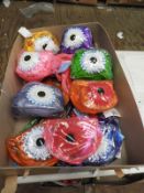 *24 PVC Cosmetics Bags (Various Colours)