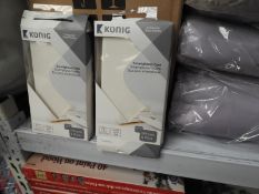 *Six Konig White Faux Leather iPhone Cases