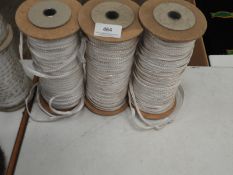*Three Rolls of Gold & Cream Ribbon