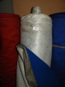 *Roll of Blue Upholstery Fabric