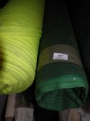 *30m of Green Faux Suede Cloth