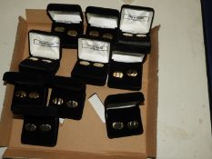 *Ten Pairs Pierre Cardin Gents Cufflinks
