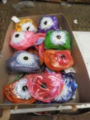 *24 PVC Cosmetics Bags (Various Colours)