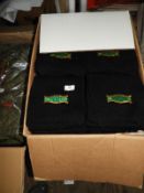 *Box Containing Black Knitted Scarves