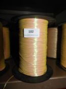 *Three Rolls of Iridescent Gold Thread