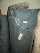 8Roll of Blue & Green Upholstery Cloth