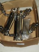 *Two Pairs of Chrome Door Handles