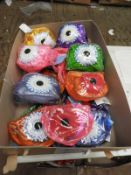 *24 PVC Cosmetics Bags (Various Colours)