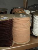 *Four Rolls of Elasticated Edging (As Per Photogra