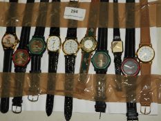 *Ten Assorted Fashion Watches (As Per Photograph)