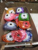 *24 PVC Cosmetics Bags (Various Colours)