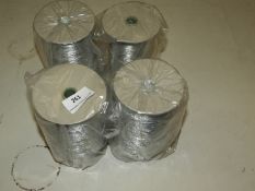 *Four Rolls of Silver Thread