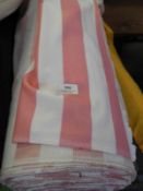 *40m of Pink & White Sportswear Fabric
