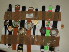 *Ten Assorted Fashion Watches (As Per Photograph)