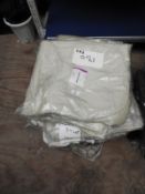 *130 Silk Style Ivory Chair Covers