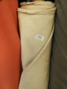 *Roll of Oatmeal Coloured Fabric