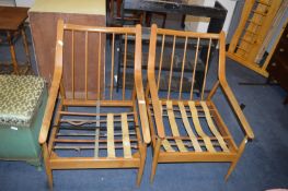 Retro Chair Frames for Restoration