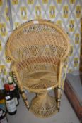 Dolls Wickerwork Chair