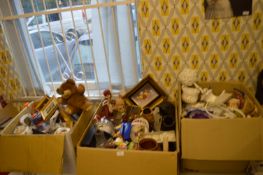 Three Boxes of Household Goods; Ornaments, Tablewa