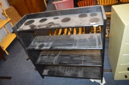 Black Pine Four Height Bookshelf