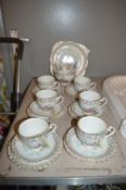 Part China Tea Set (19 Pieces)