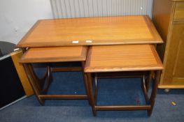 Retro Teak Coffee Table and a Nest of Tables