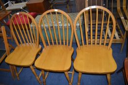 Three Pine Kitchen Chairs