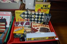 Assorted Games, Chess, Skittles, Backgammon, etc.