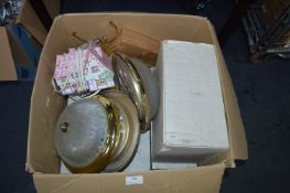 Box Containing Assorted Lamp Shades