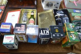 Collectible Brewery Items; Guiness & Stella Artois