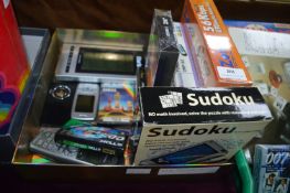 Old Technology; MP3 Player, Electronic Sudoku, etc