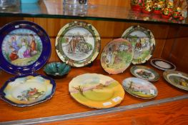 Royal Doulton Period Wall Plates, etc.