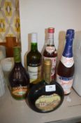 Five Bottles of Assorted Alcohol Including Matius