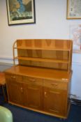 Retro Oak & Teak Dresser