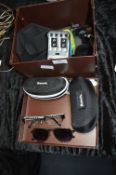 Assorted Items Including Bench Glasses, Sunglasses