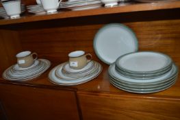 Two Denby Part Dinner Services (18 Pieces)