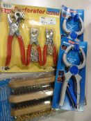 Perforator, Craft Grips and Wire Brushes