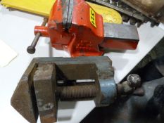 No.1 Vice and a V-Block Vice