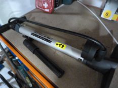 Beto Tyre Pump and a Hand Pump