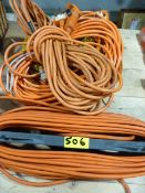 Job Lot of Extension Leads