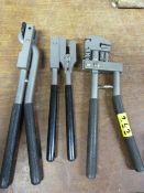 Clarke Flange Punch and a Crimping Set