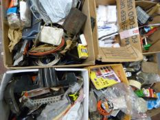 Pallet of Assorted Tools, Fittings, Car Parts, etc