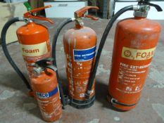 *Four Fire Extinguishers