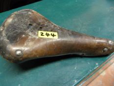 Vintage Leather Sport Saddle (Brooks?)